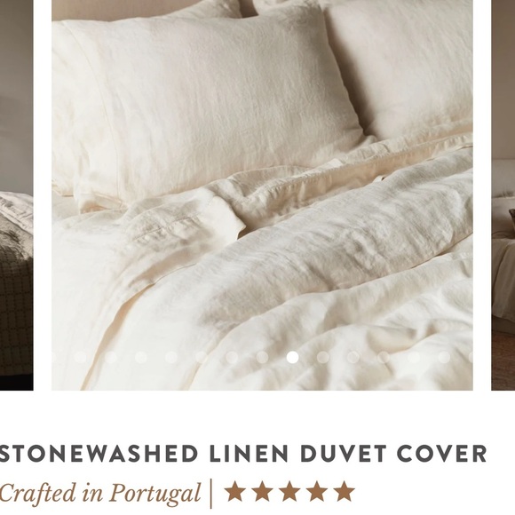 🆕The Citizenry Stonewashed
Linen Duvet Cover QUEEN
Ivory NWT - Picture 2 of 7